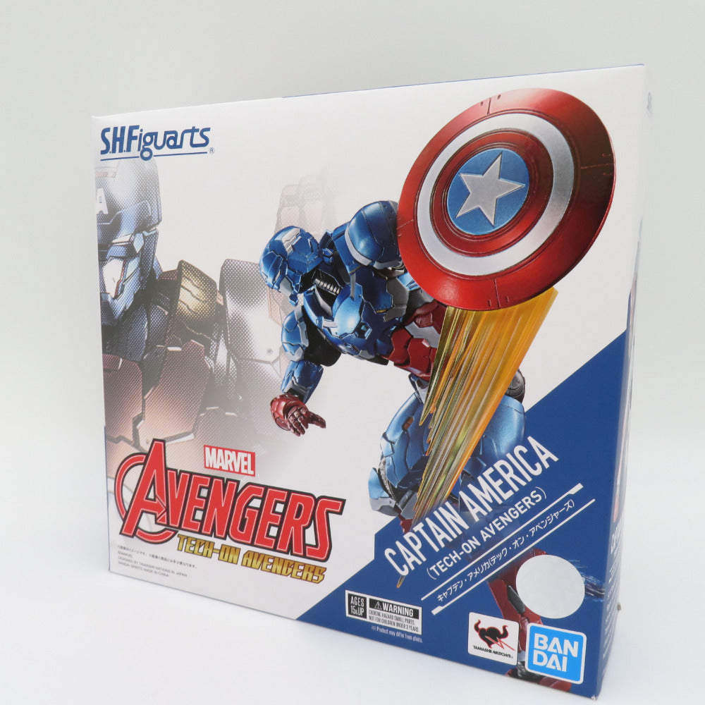 MARVEL キャプテン・アメリカ テック・オン・アベンジャーズ S.H.Figuarts エスエイチ フィギュアーツ フィギュア 開封品