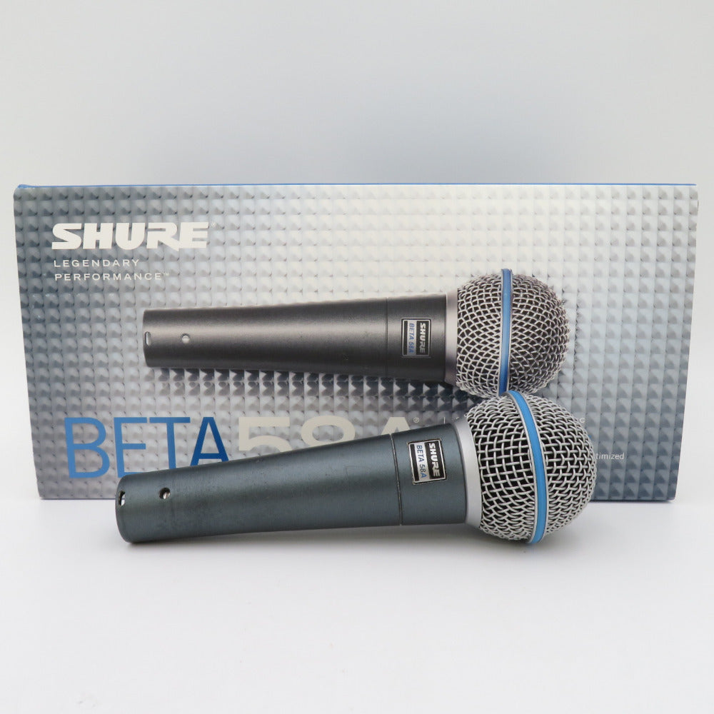 SHURE BETA58A 箱付 - マイク