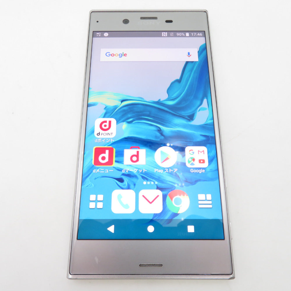 SONY Xperia XZ (ソニー エクスペリア エックスゼット) Androidスマホ docomo版 SO-01J シルバー ストレージ32GB メモリ3GB SIMロックあり ネットワーク利用制限〇 本体のみ