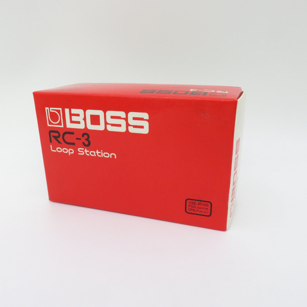 BOSS (ボス) エフェクター Loop Station ループステーション 最大3時間録音 ステレオ入出力可能 箱付 RC-3