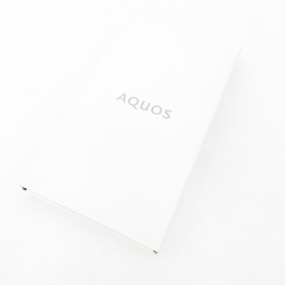 シャープ AQUOS (アクオス) Androidスマホ au版 AQUOS wish SHG06 アイボリー 5.7インチ SIMロックなし 利用制限〇 美品