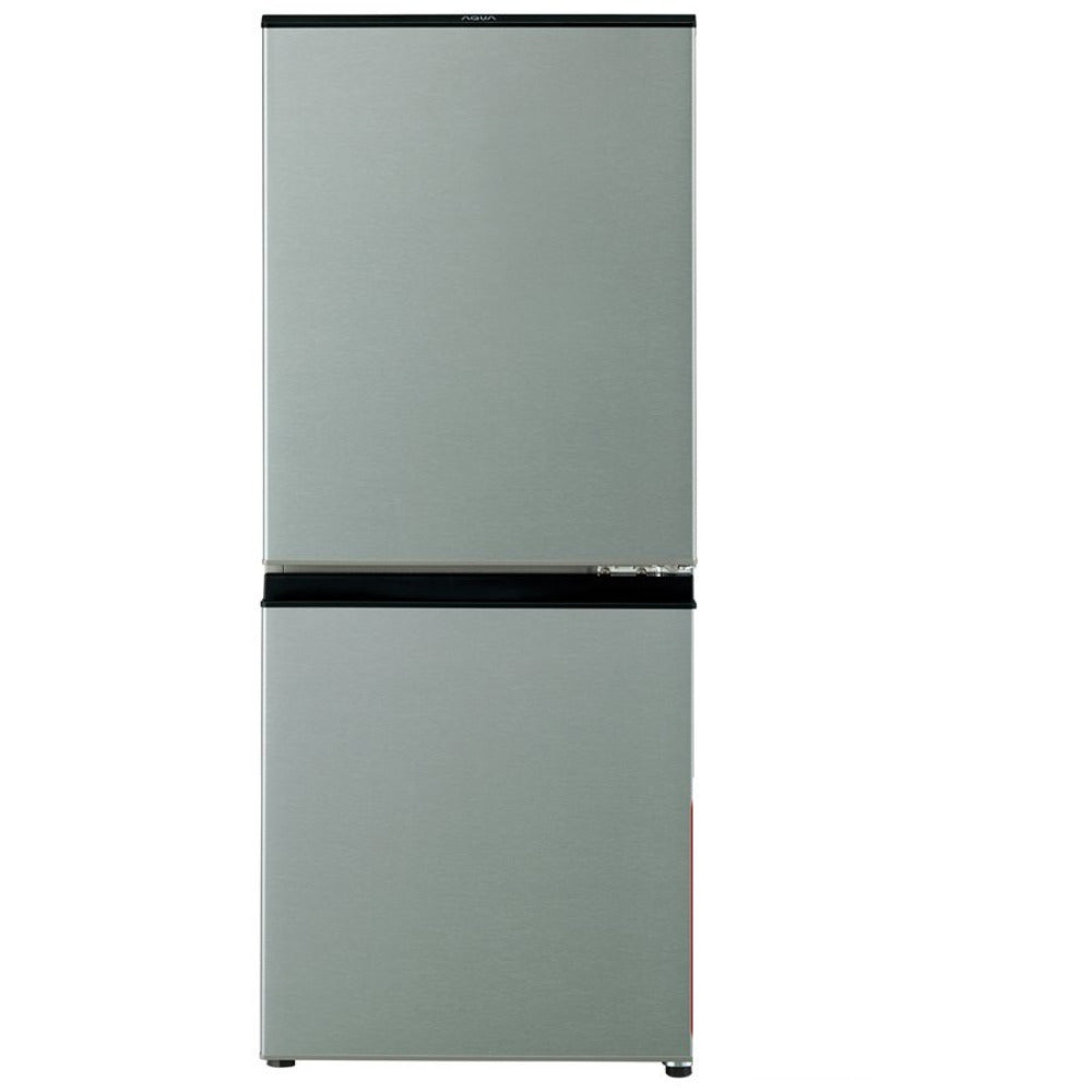 AQUA アクア 冷蔵庫 126L 2ドア AQR-J13K-S シルバー AQUA 「AQR-13K-S」 のJoshinオリジナルモデル  2021年製一人暮らし 洗浄・除菌済み