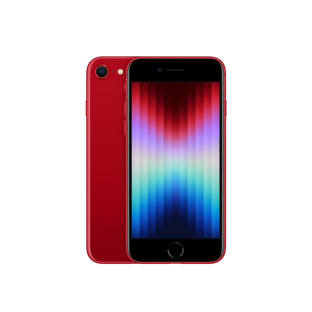 Apple iPhone SE(第3世代) (アイフォン エスイー ダイサンセダイ) au版 64GB MMYE3J/A レッド SIMロックなし ネットワーク利用制限〇 未開封品