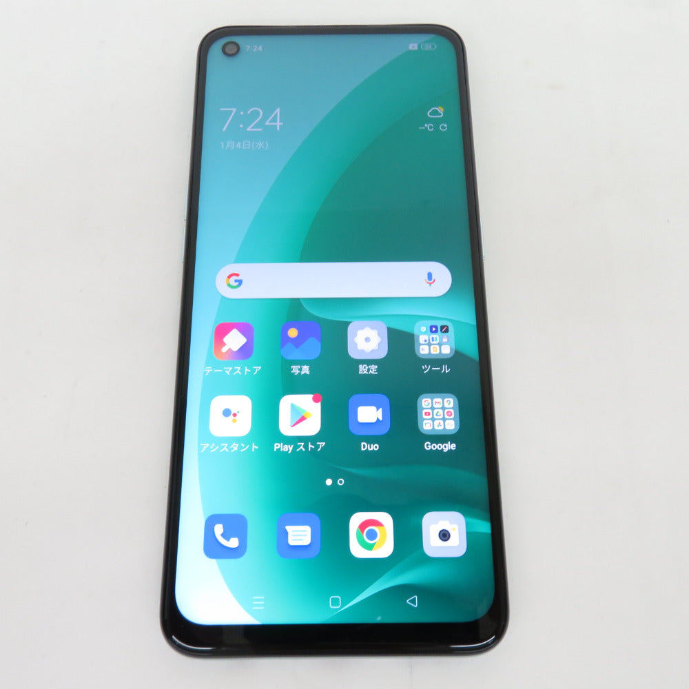 OPPO A55s 5G オッポ エー Androidスマホ SIMフリー CPH2309 グリーン 6.5インチ 利用制限- 本体のみ