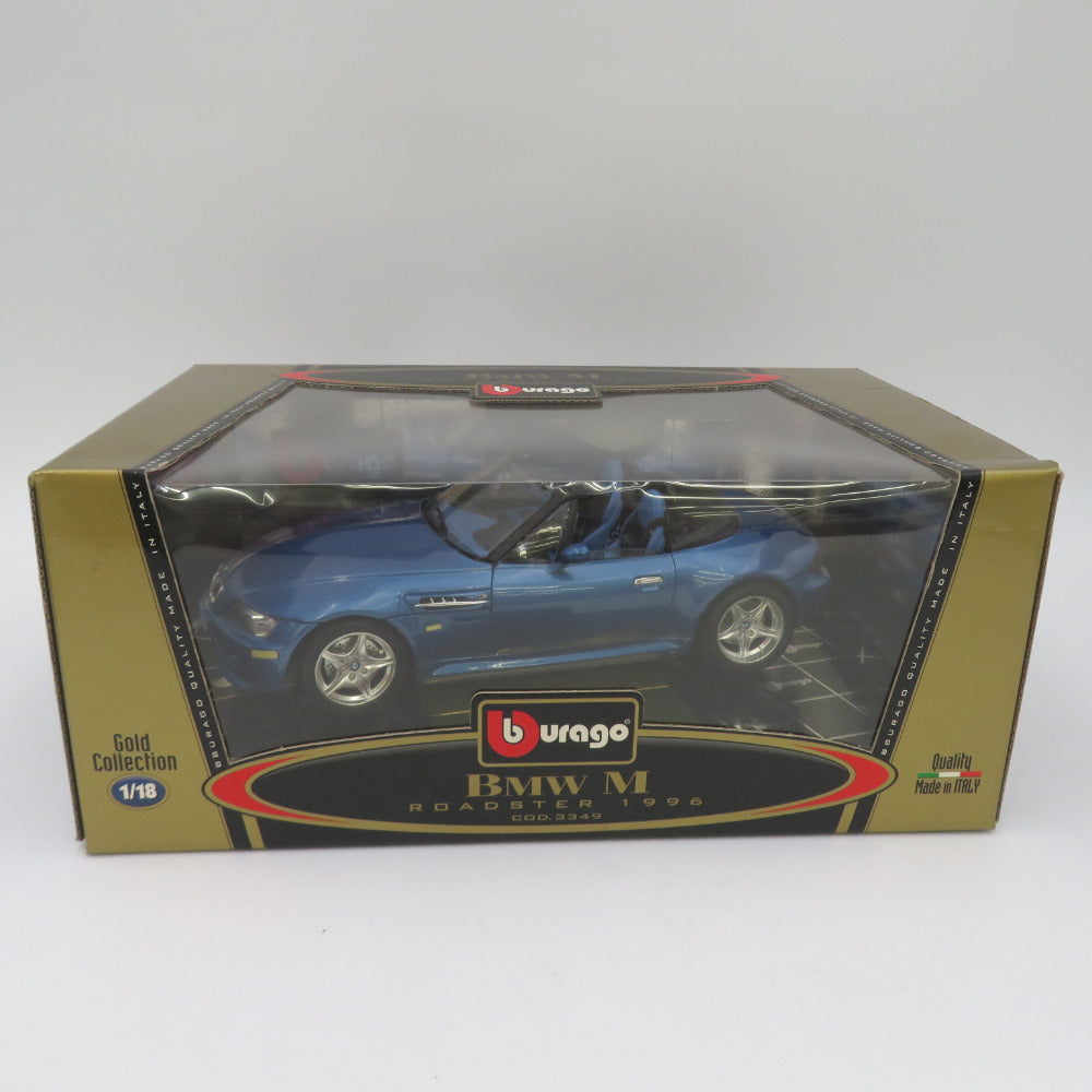 ブラーゴ BMW M ロードスター(ブルー) 1996 Gold Collection 1/18 Bburago ブラーゴ 模型 ｜コンプオフ プラス  – コンプオフプラス 公式ショップ