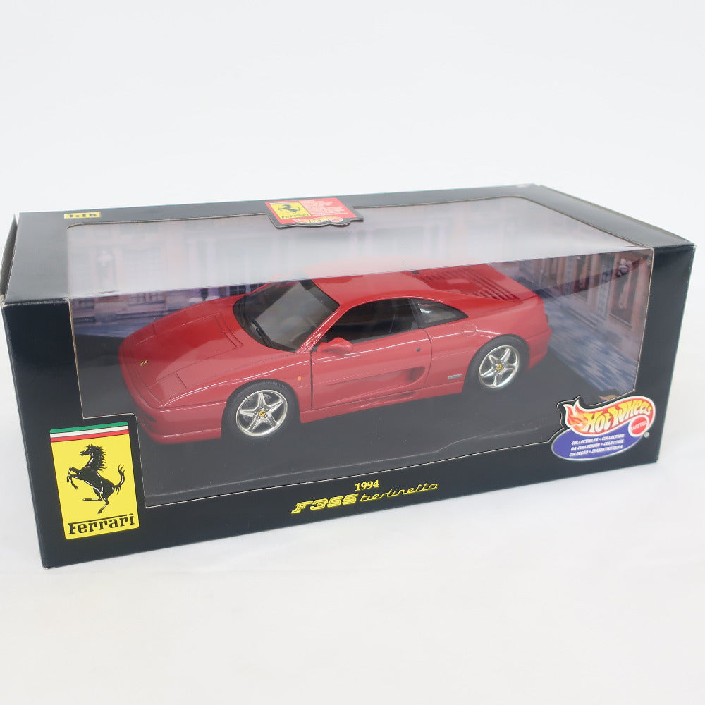 フェラーリ F355 ベルリネッタ Ferrari F355 Berlinetta 1994 レッド 1/18 Hot Wheels ホットウィール