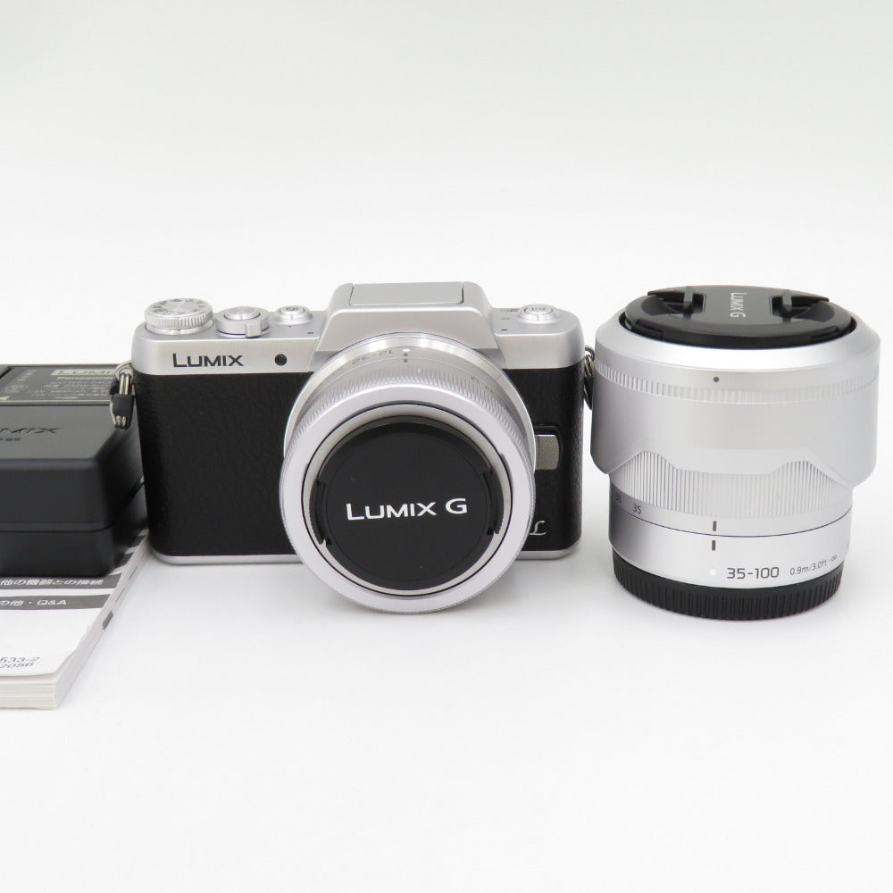 パナソニック LUMIX (ルミックス) デジタルカメラ ミラーレス一眼カメラ 1600万画素 DMC-GF7 美品