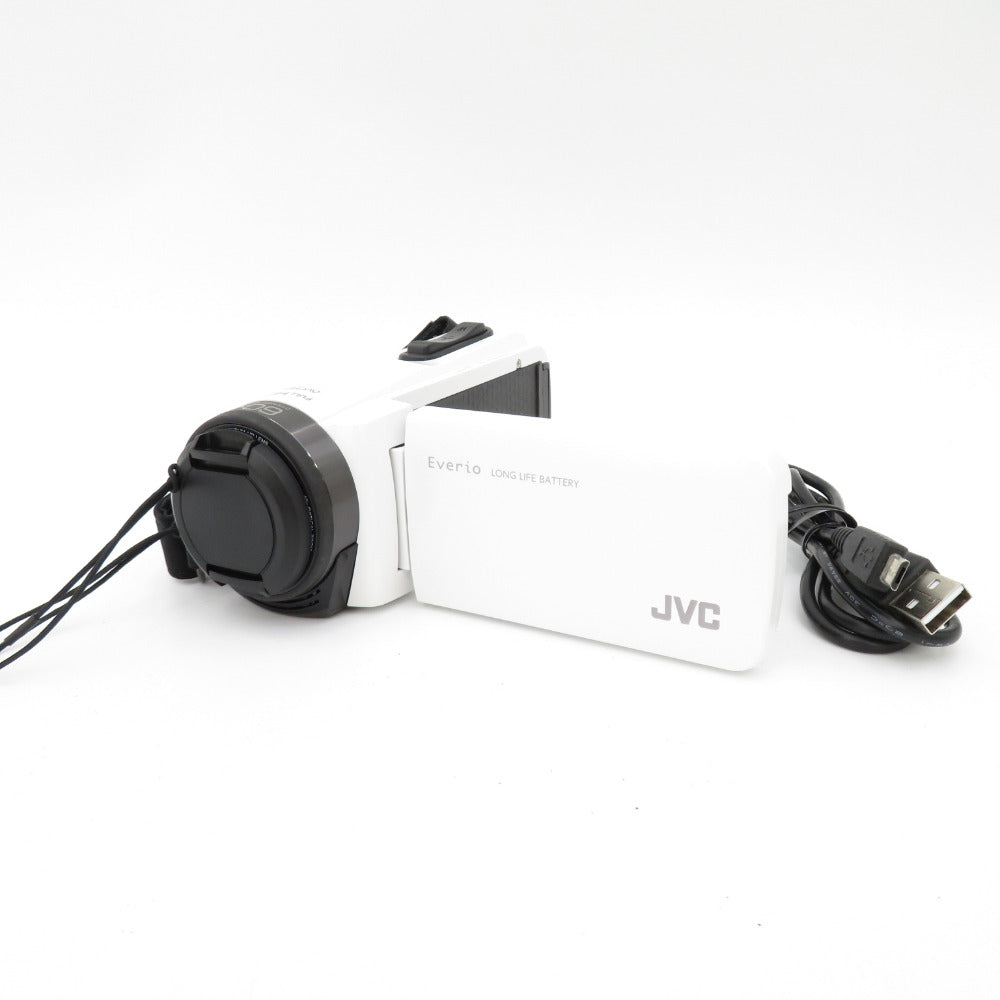 取扱説明はWebでご覧くださいJVC ビデオカメラ Everio 32GB ホワイト GZ-F270-W