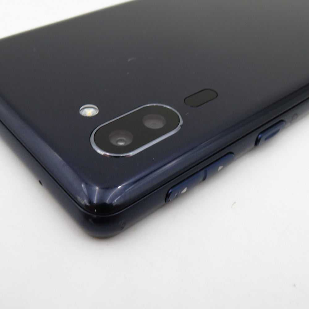 SHARP (シャープ) SoftBank版 Androidスマートフォン シンプルスマホ5 A001SH ネイビーブルー SIMロックあり 利用制限〇