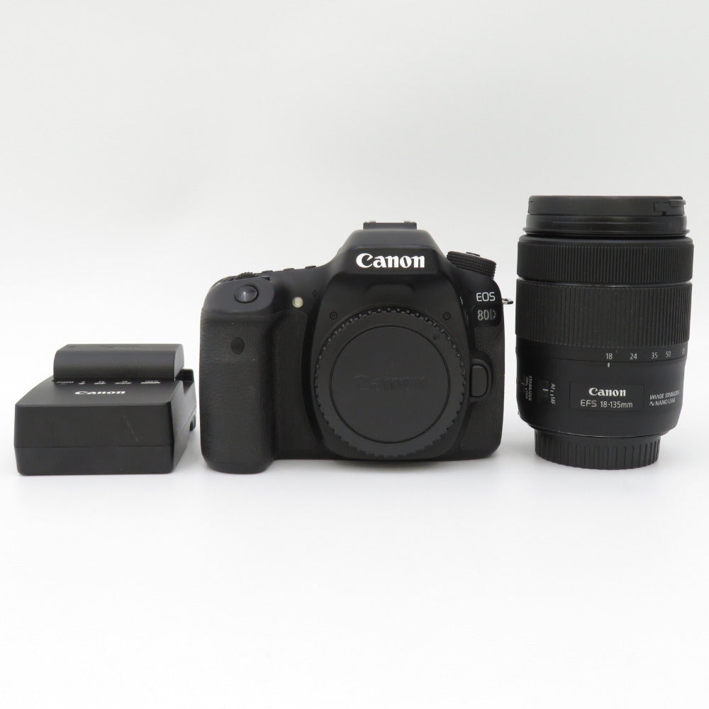 カメラCanon 80d レンズ　18-135mmセット