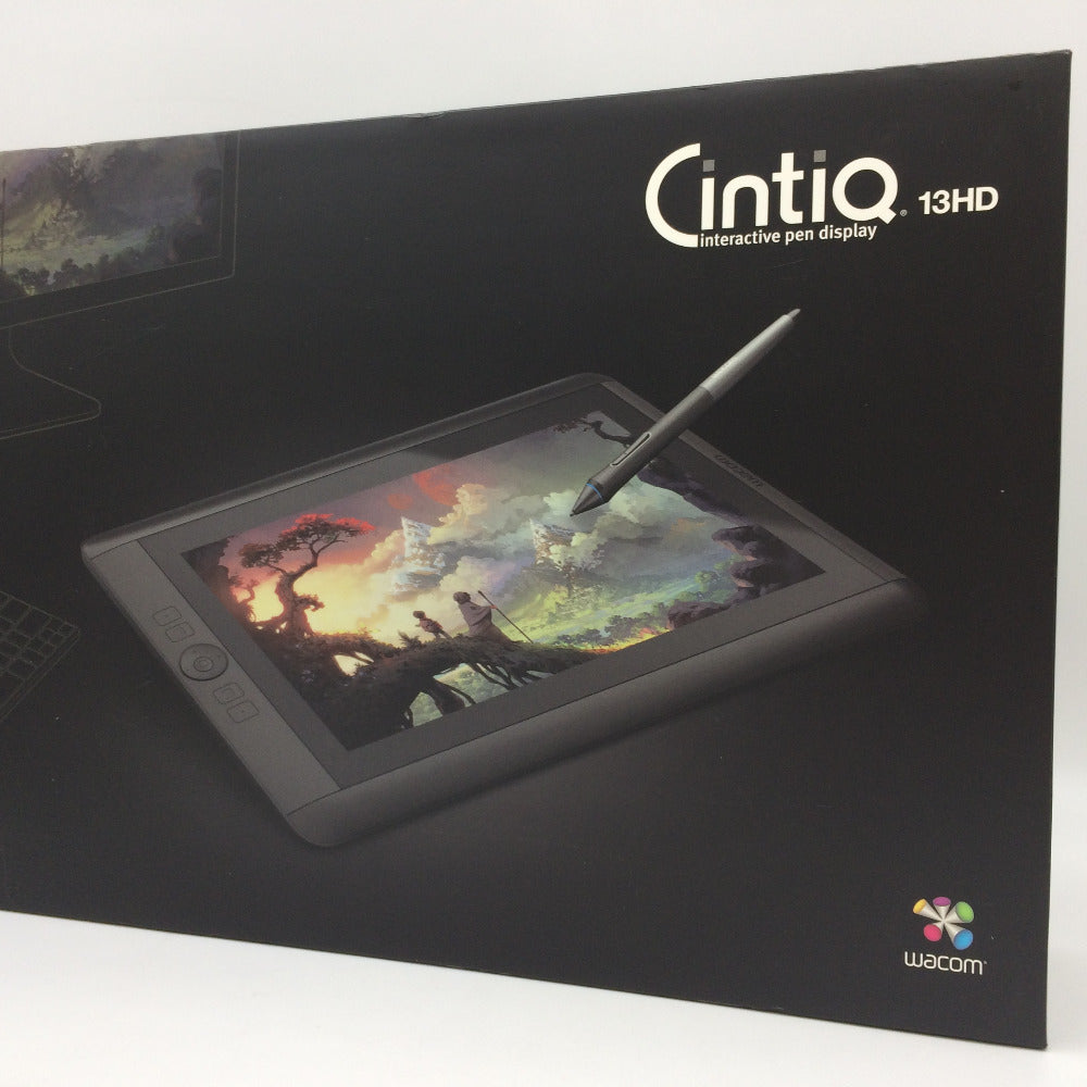 Wacom (ワコム) 液晶ペンタブレット Cintiq 13HD 13.3型フルHD液晶 タッチペン欠品 DTK-1300