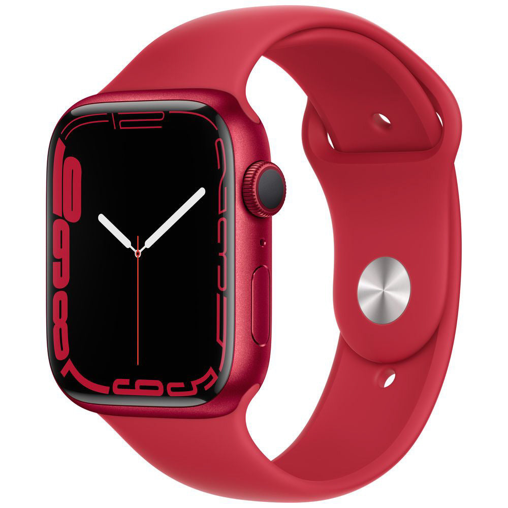 Apple Watch Series 7 GPSモデル 44mm レッド アルミニウムケース レッドスポーツバンド MKN93J/A 未使用品