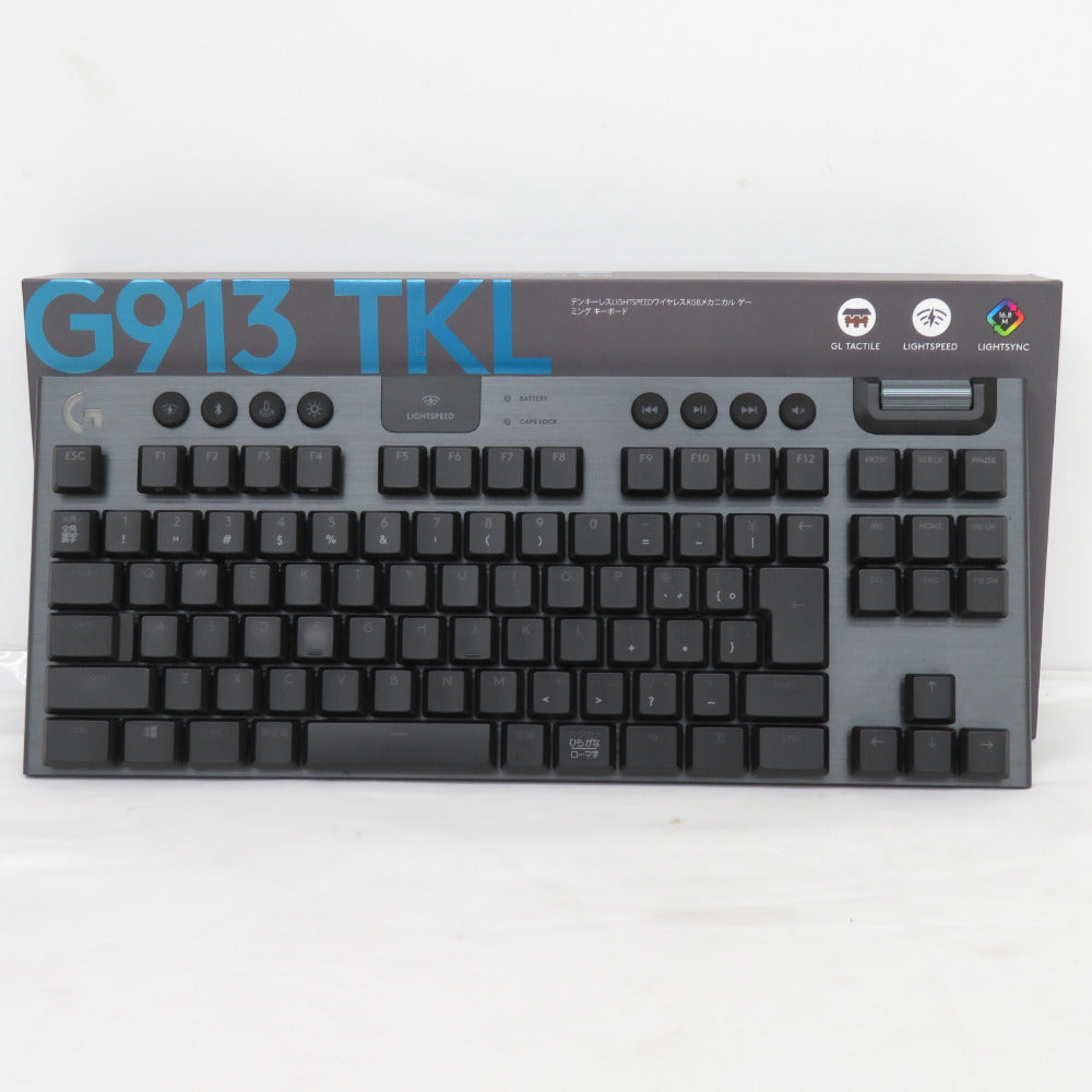 G913-TKL-TCBK テンキーレス ワイヤレス RGB ゲーミングキーボード 日本語配列 LogicoolG ロジクールジー ゲーム周辺機器  ｜コンプオフ プラス – コンプオフプラス 公式ショップ