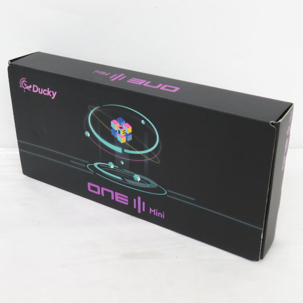 One 3 Daybreak Mini RGB Cherry Silver メカニカルゲーミングキーボード 有線 テンキーレス Ducky ダッキー ゲーム周辺機器