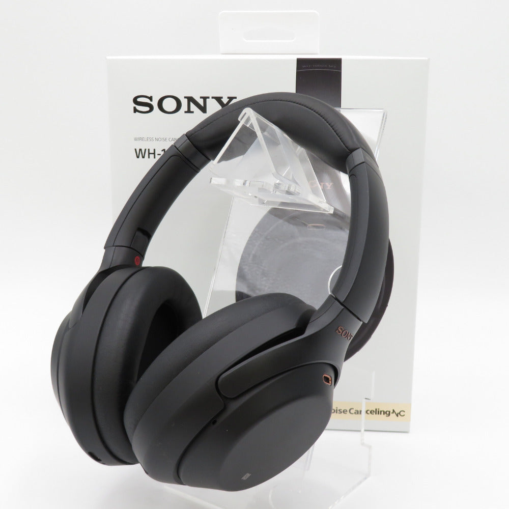 SONY　ワイヤレスノイズキャンセリングヘッドホン　WH-1000XM3(B)　ブラック