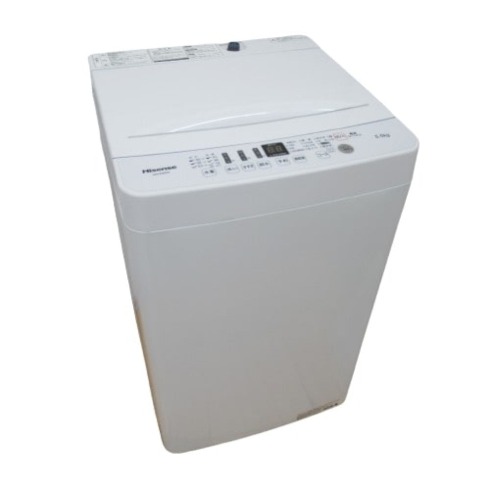 一人暮らし【美品】Hisence 全自動電気洗濯機HW-E5503 5.5kg