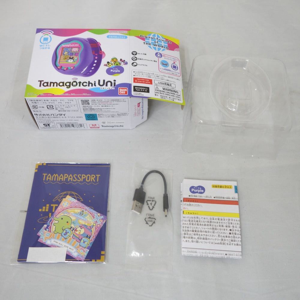 Tamagotchi Uni Purple たまごっち ユニ BANDAI バンダイ おもちゃ・玩具
