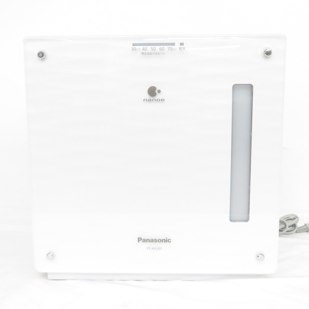 気化式加湿器Panasonic FE-KXU07-W WHITE 保証書付き - 加湿器