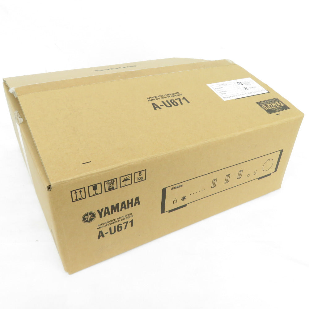 YAMAHA (ヤマハ) USB DAC内蔵 プリメインアンプ シルバー A-U671