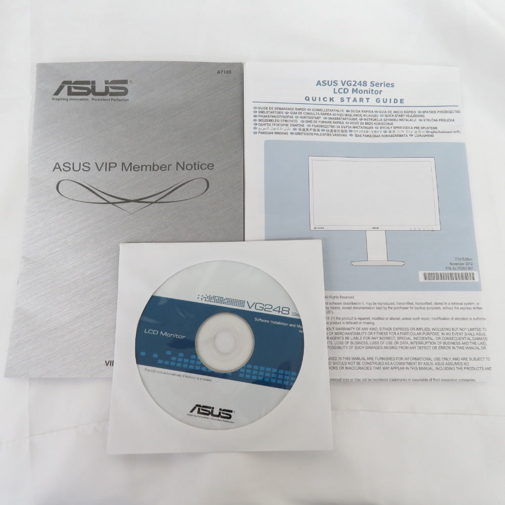 ASUS エイスース PC周辺機器 24型液晶ディスプレイ ゲーミングモニター VG248QE