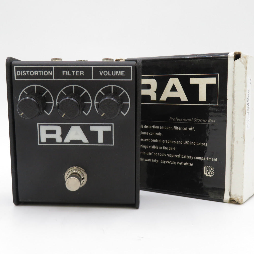 ProCo (プロコ) エフェクター RAT2 ディストーション バッテリースナップ外れあり ｜コンプオフ プラス – コンプオフプラス 公式ショップ