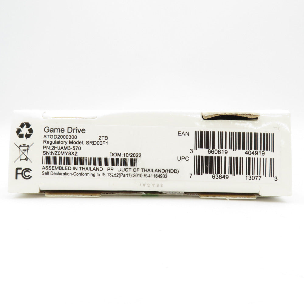 シーゲイト SEAGATE SRD00F1 2TB 外付け HDD Windows PS5 2022年版