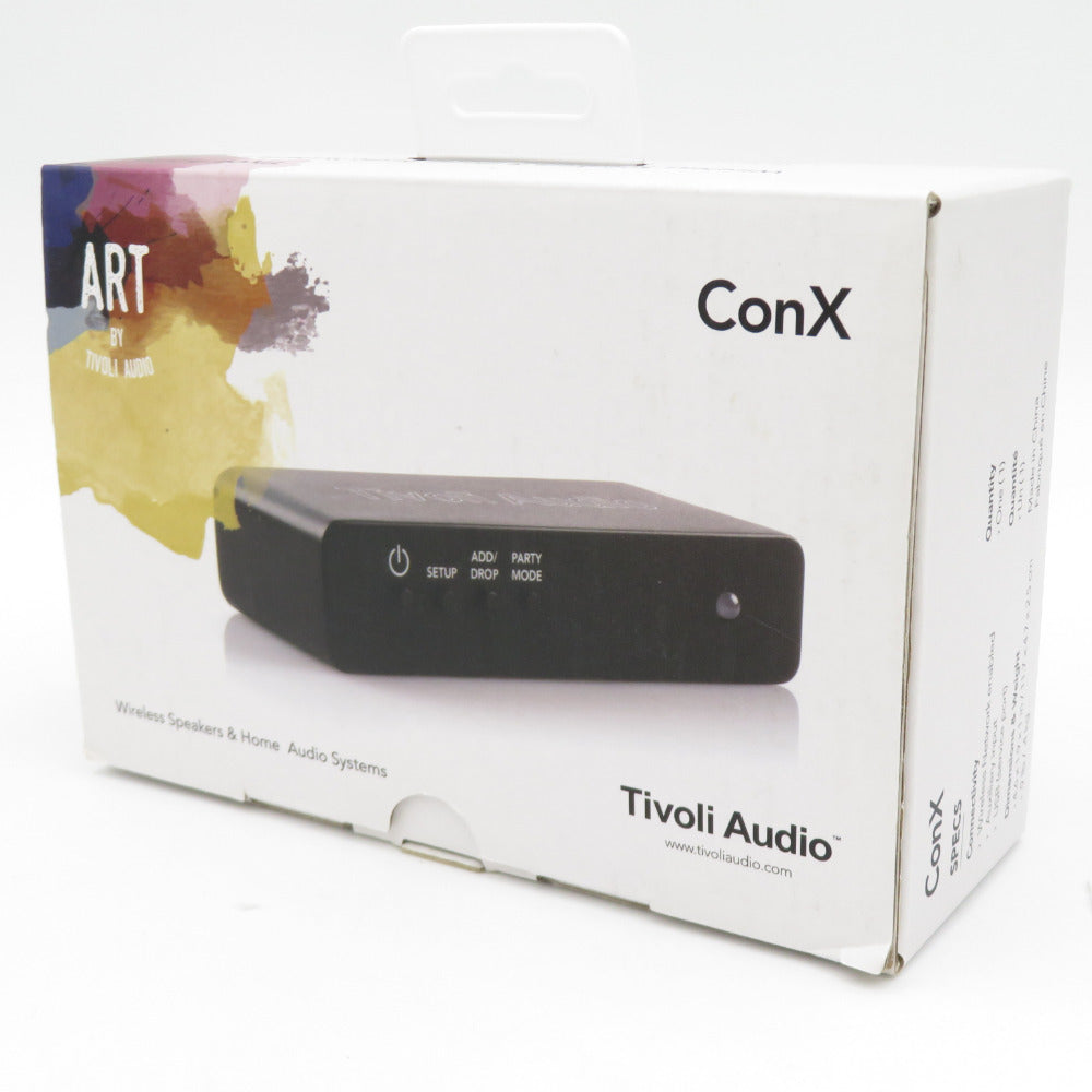 Tivoli Audio (チボリ・オーディオ) Wi-Fiトランスミッター CONX ブラック CONX-1750-JP