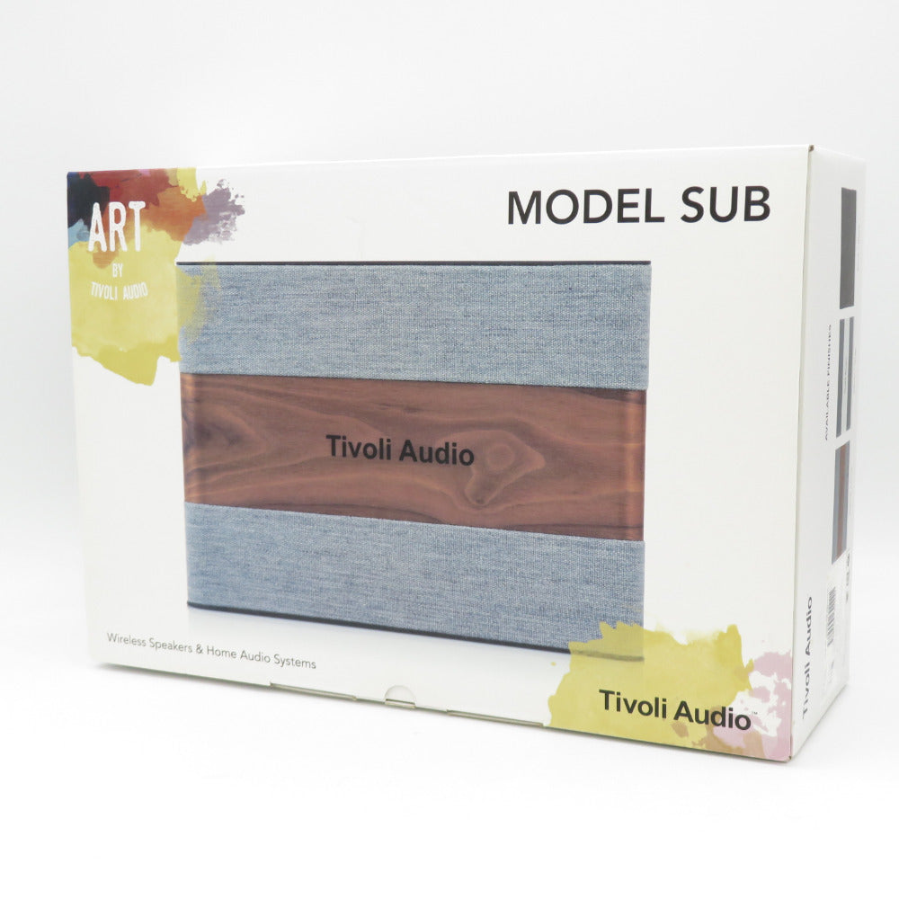 Tivoli Audio (チボリ・オーディオ) サブウーファースピーカー MODEL SUB Wi-Fi対応 ウォールナット/グレー ARTSUB-1815-JP