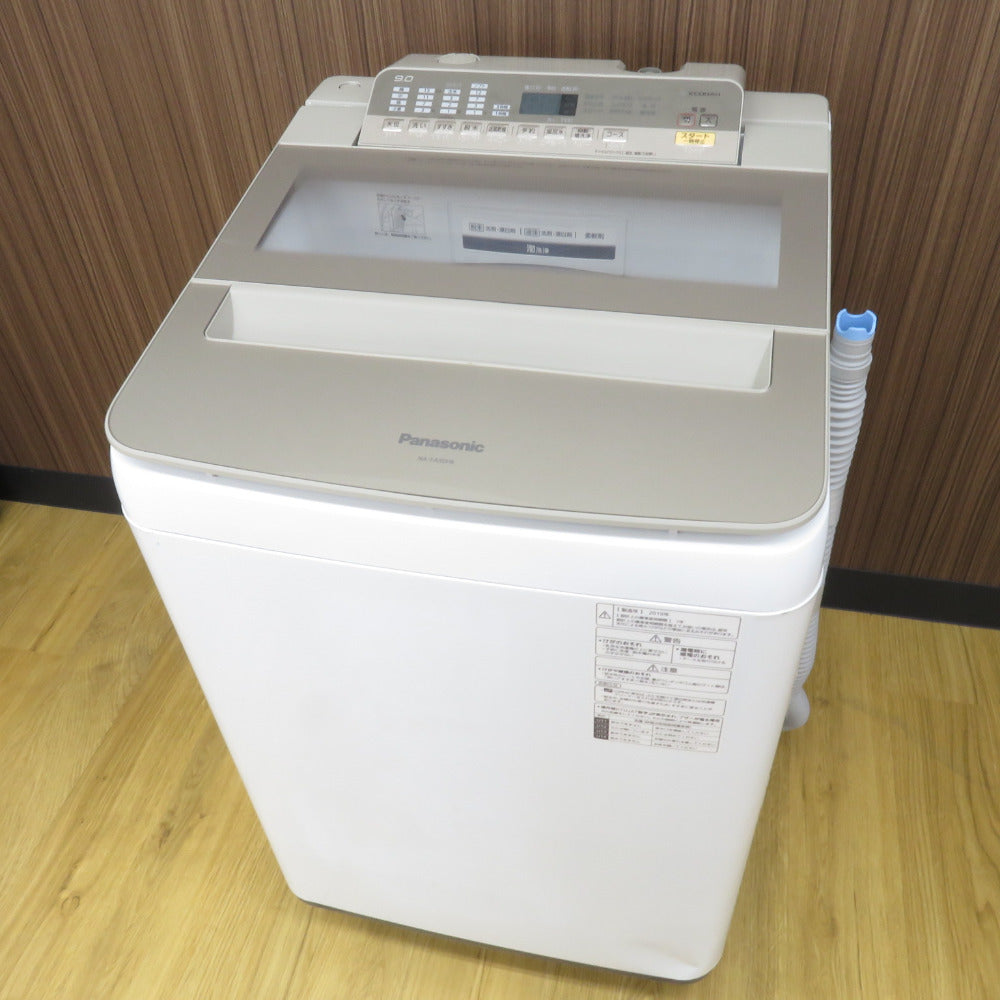 安価 Panasonic タテ型洗濯機9kg NA-FA90H6 洗濯機 - www