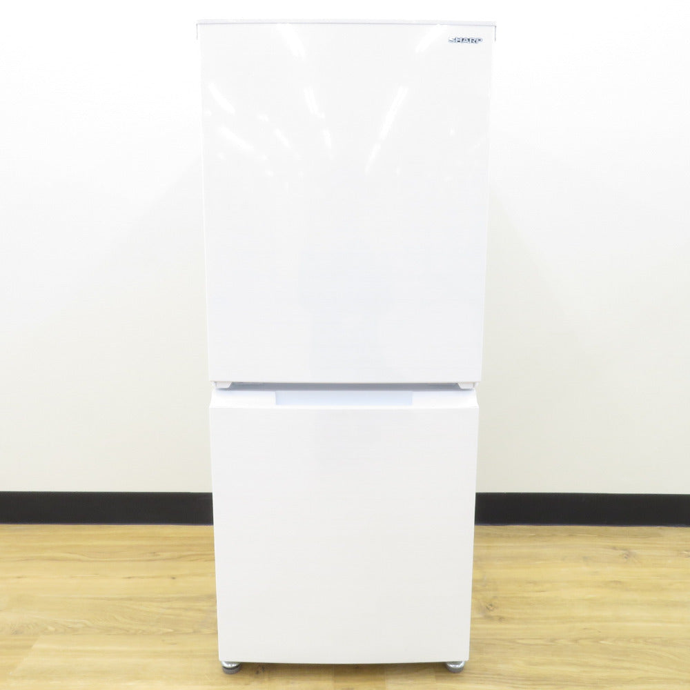 2ドア冷蔵庫 SHARP SJ-D15G-W 2021年製 152L ホワイト