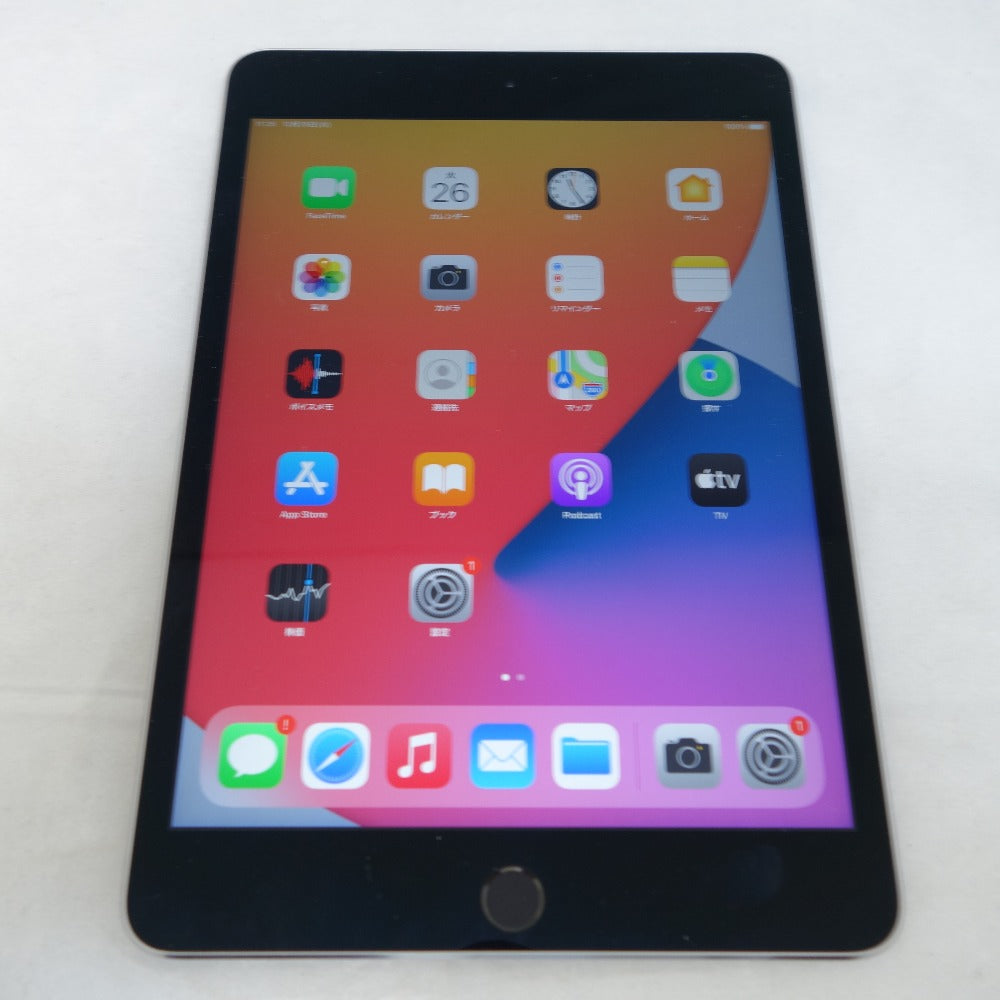 PC/タブレット新品 Apple iPad mini4 Wi-fiモデル グレイ 128GB