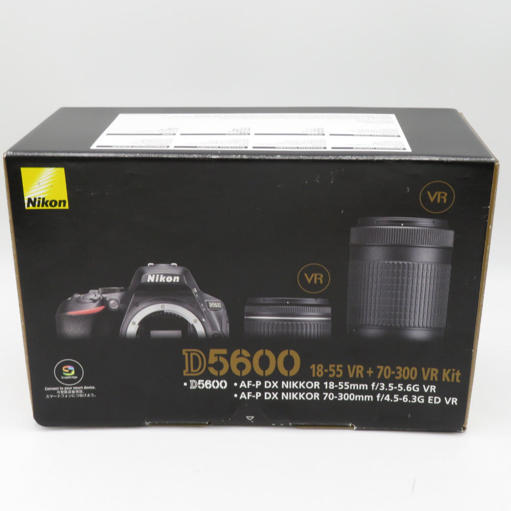 Nikon ニコン デジタルカメラ デジタル一眼レフカメラ D5600 ダブルズームキット 有効画素約2416万画素