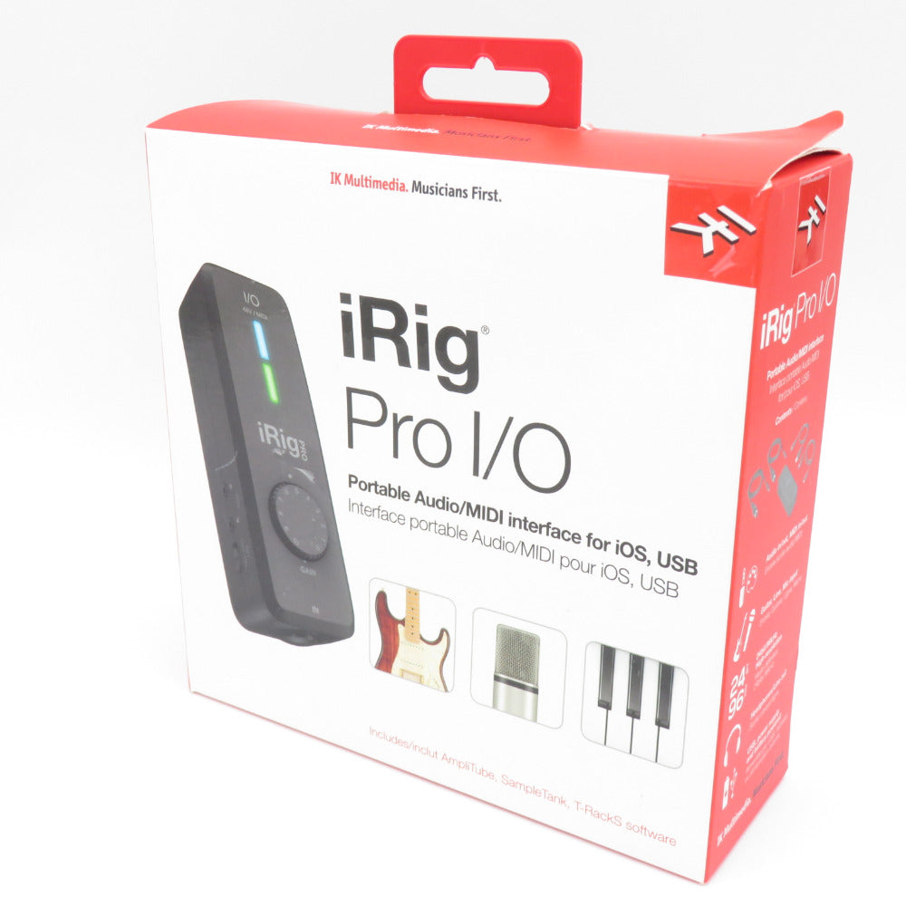 IK Multimedia (アイケーマルチメディア) オーディオインターフェイス iRig Pro I/O MIDIインターフェイス