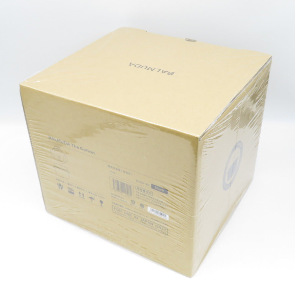 BALMUDA (バルミューダ) 炊飯器 The Gohan 3合炊き K03A-BK 未開封品