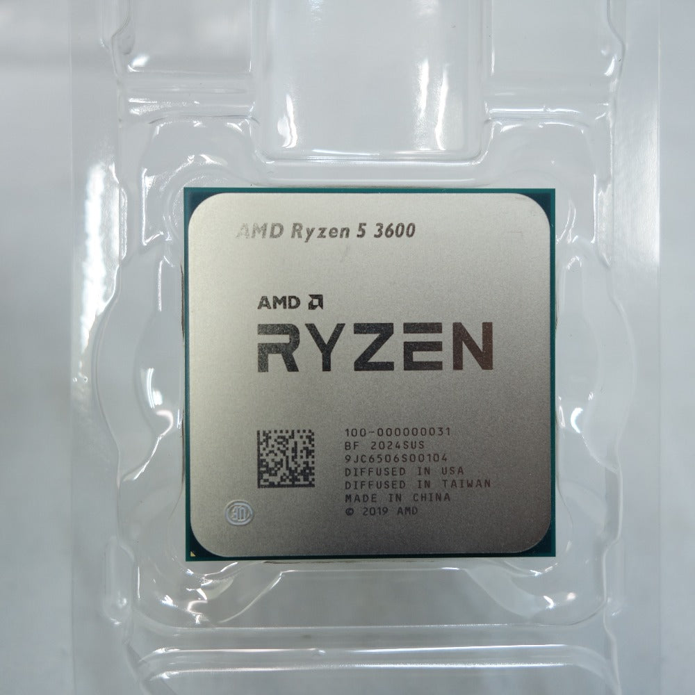 AMD CPU Ryzen 5 3600 本体のみ - CPU