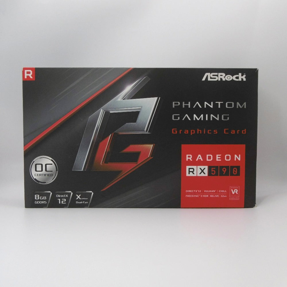 ASRock ASRock Phantom Gaming X Radeon RX590 8G OC グラフィック