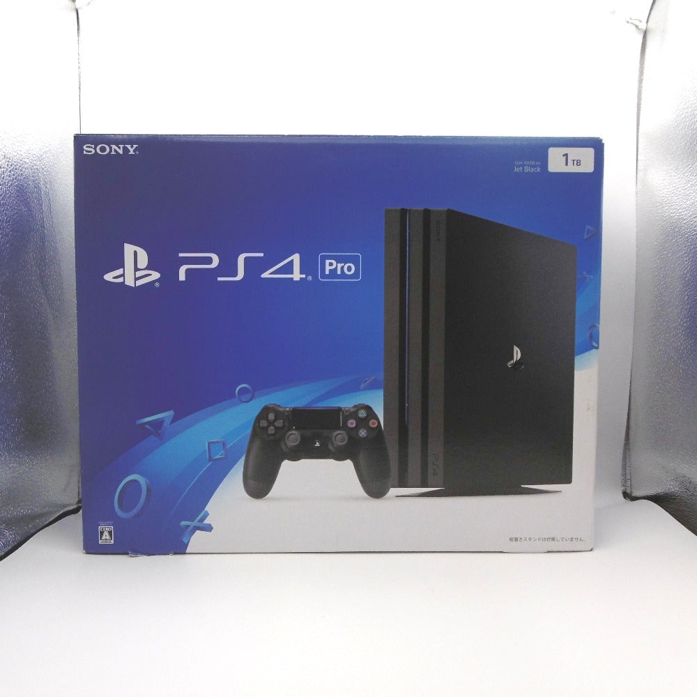 PlayStation (ソニー プレイステーション) ゲームハード SONY PlayStation 4 Pro ジェット・ブラック 1TB  CUH-7000BB01 PS4