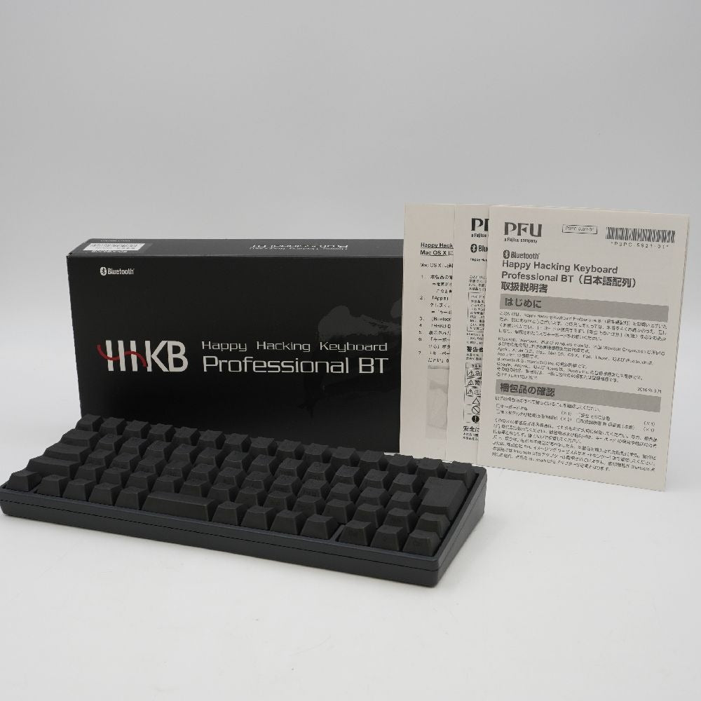 PFU ピーエフユー HHKB Professional BT 日本語配列／墨 Happy Hacking Keyboard PD-KB620B