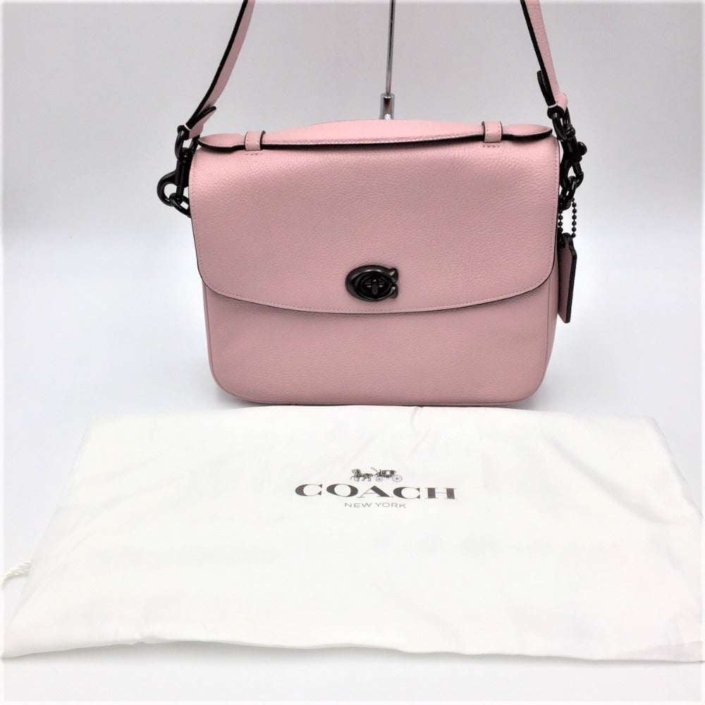 COACH (コーチ) ショルダーバッグ COACH キャシークロスボディ ショルダーバッグ ピンク 68348 美品
