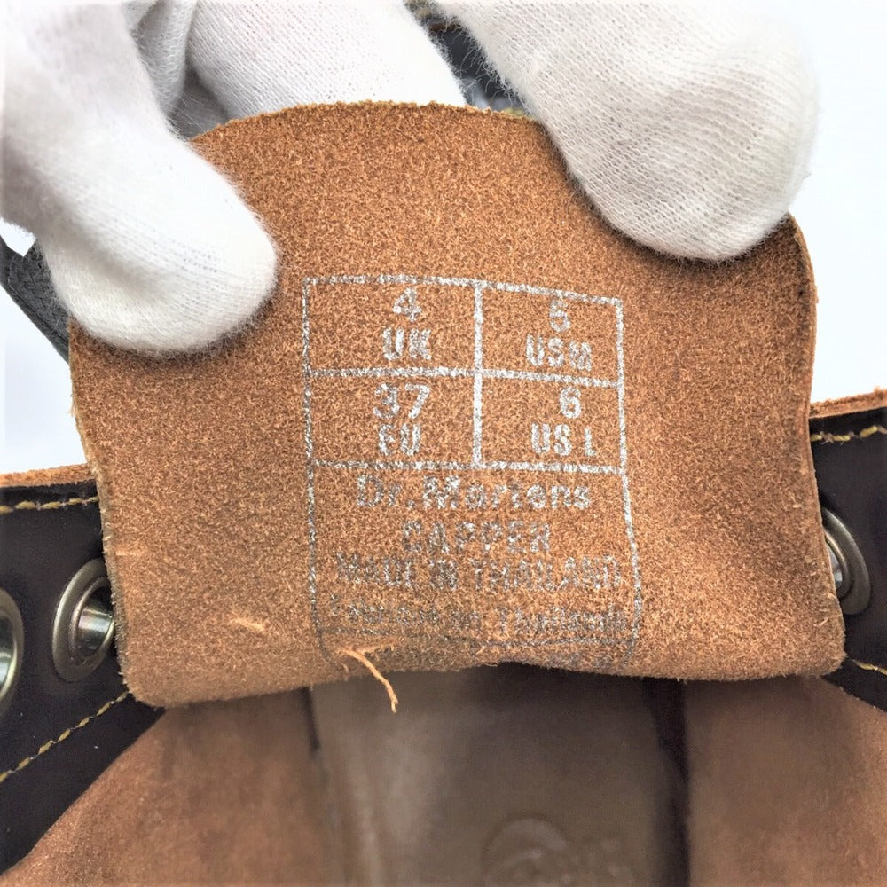 Dr.Martens (ドクターマーチン) ブーツ CAPPER 8ホールブーツ ブラック 23.0cm 37 US6 16058001 長さ26cm 美品