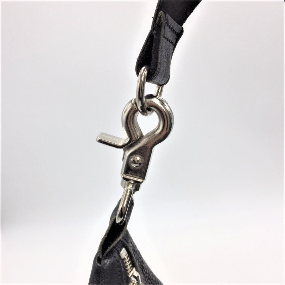 Butler Verner Sails (バトラーヴァーナーセイルス) ショルダーバッグ Butler Verner Sail ワンショルダーバッグ レザー ブラック 美品