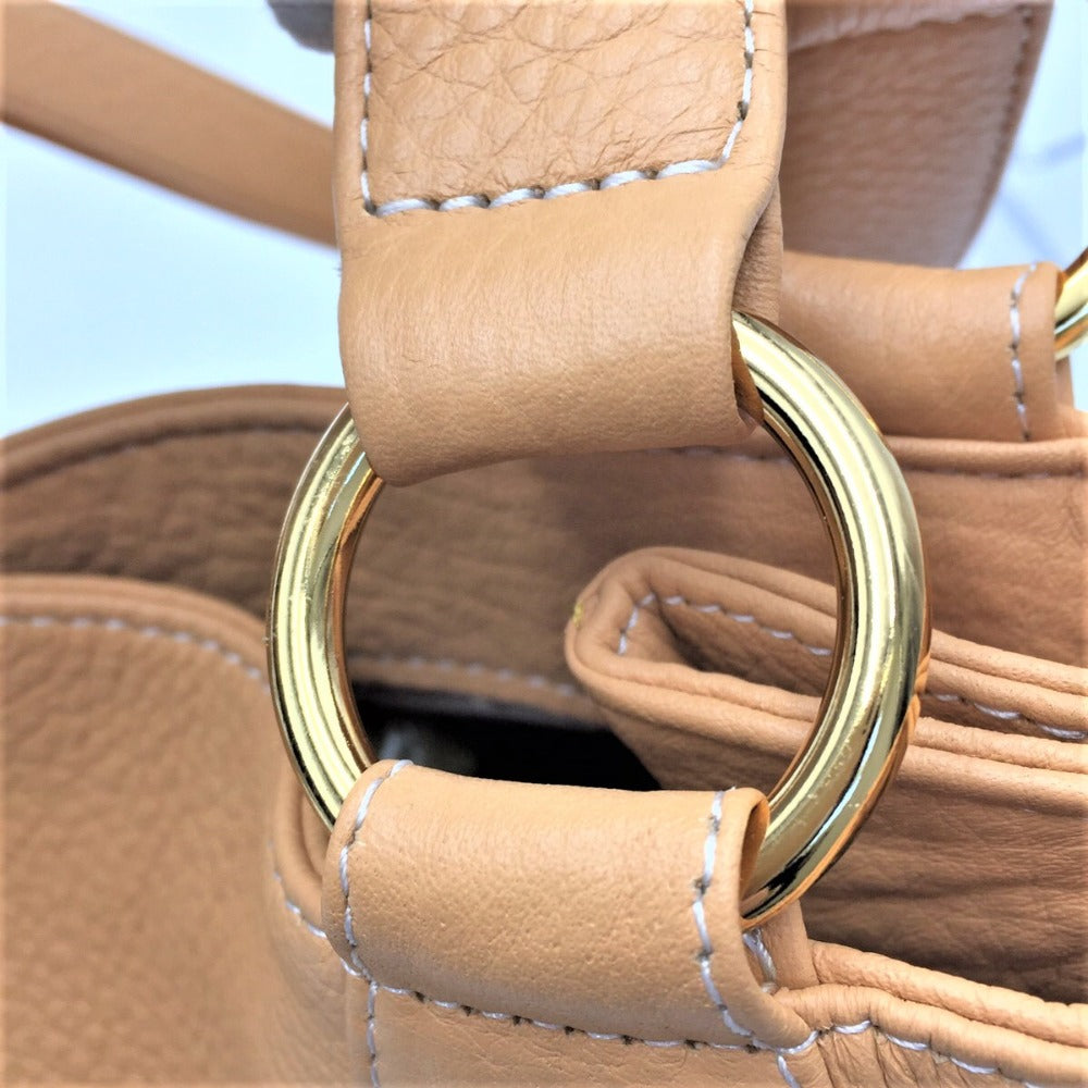 Kitamura (キタムラ) ハンドバッグ Kitamura トートバッグ ハンドバッグ オレンジ 美品