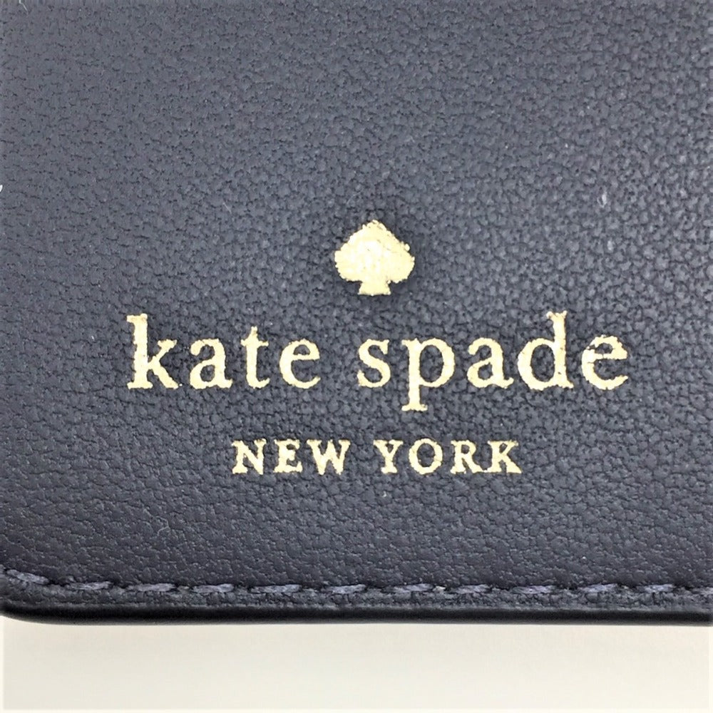 Kate Spade (ケイトスペード) キーケース kate spade 6連キーケース クリームマルチ ステイシーダンシングチェリーズプリント K6019 美品