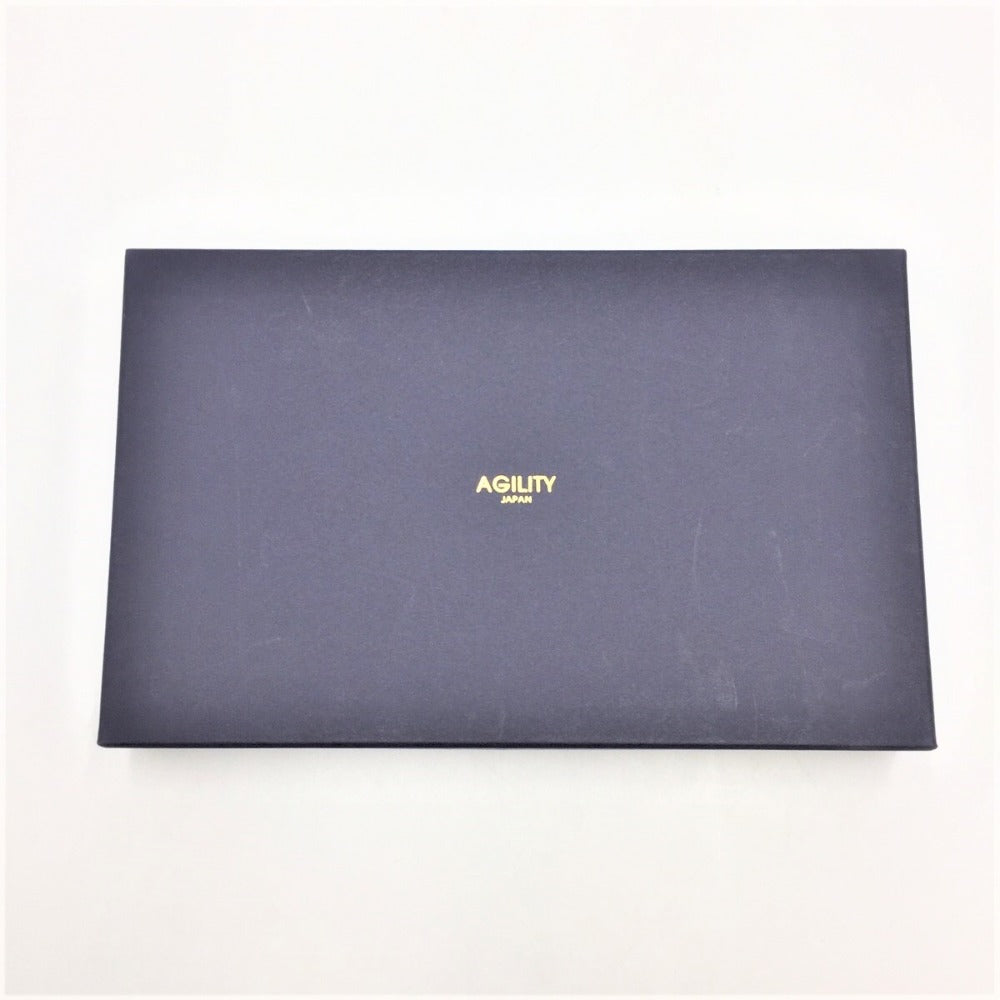 AGILITY (アジリティ) 長財布 AGILITY アリニエ 長財布L字ファスナーウォレット パープル 9122 9122 美品