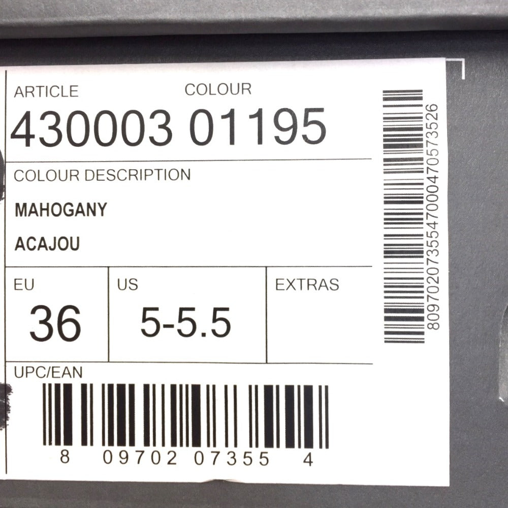 ECCO (エコー) スニーカー ecco SOFT7 レザースニーカー ブラウン 36 23.0cm 430003 長さ24.5cm 美品