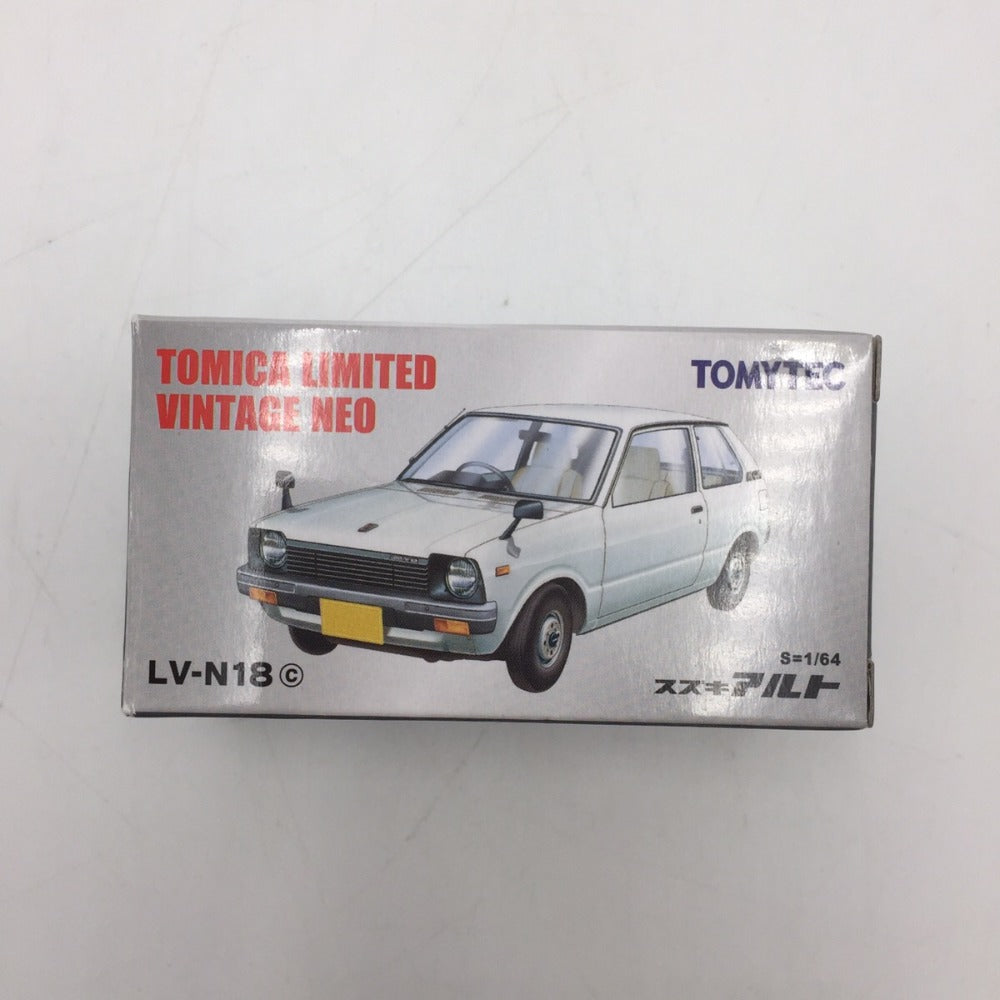トミカリミテッドヴィンテージ TLV-N18c スズキ アルト(ホワイト) TOMYTEC トミーテック おもちゃ・玩具 美品