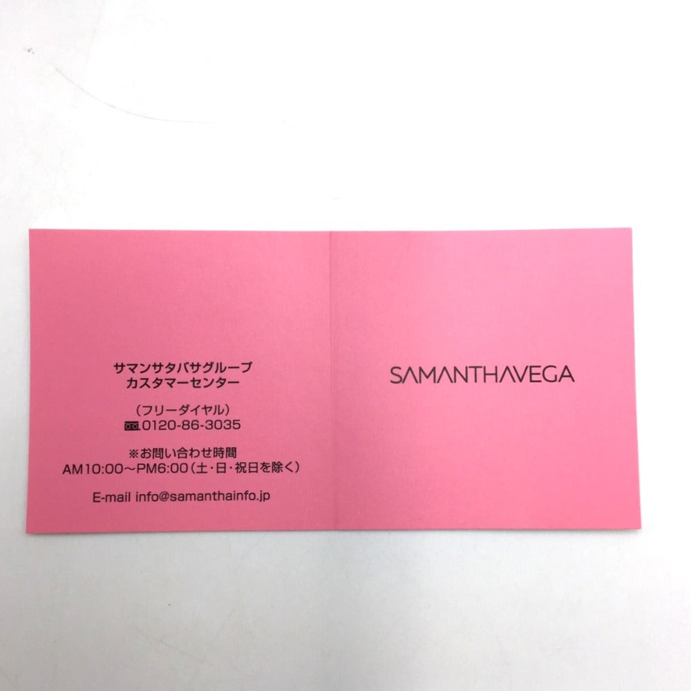 Samantha Vega サマンサベガ ハンドバッグ ブラック 39302601 3218