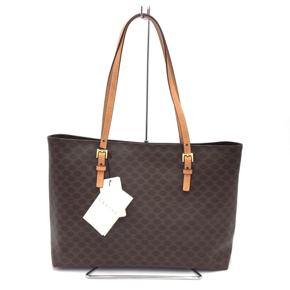 CELINE CELINE セリーヌ マカダム トートバッグ ｜コンプオフ プラス 