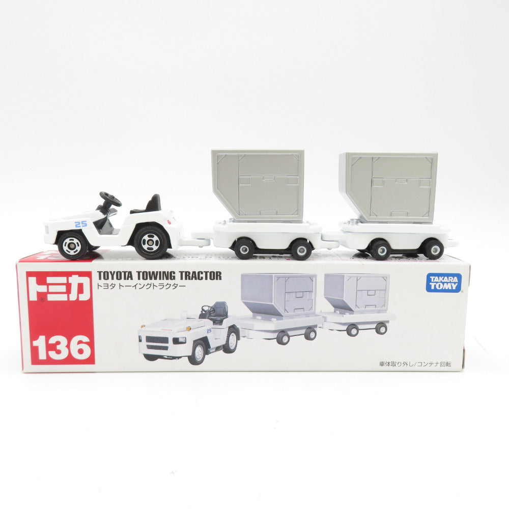 赤箱 トヨタ トーイングトラクター TOMICA トミカ 模型 美品
