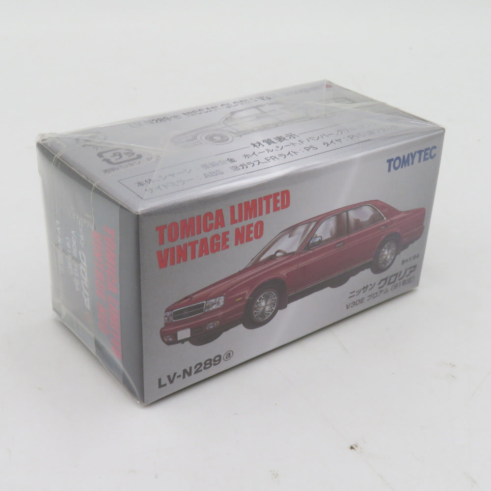 トミカリミテッドヴィンテージネオ ニッサン グロリア V30E ブロアム(91年式) レッド TOMYTEC トミーテック LV-N289 おもちゃ・玩具 未開封品